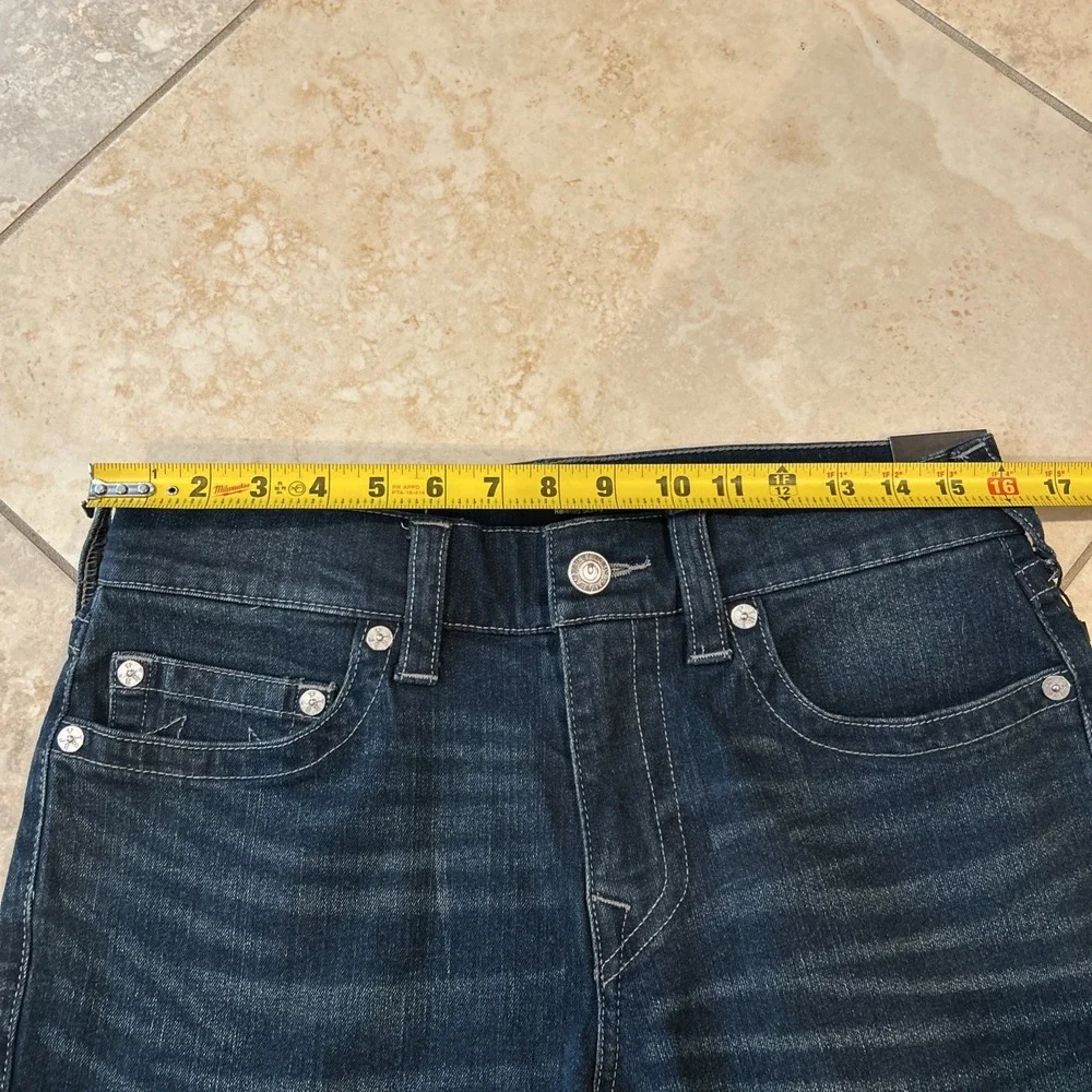 True‎ Religion Rocco Jean Men 31x32 Blue Denim Relaxed Skinny GGJD Last Call